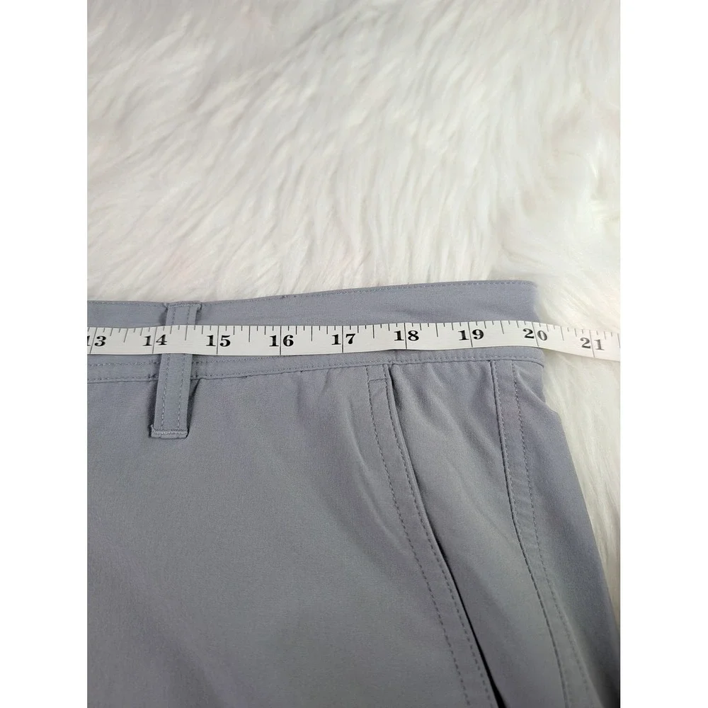 FootJoy Golf Shorts Men 40 Gray Performance Stretch Flat Front Activewear